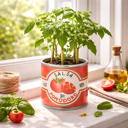 Artikel Decoratieve keramische plantenpotten met tomatenmotief voor stijlvolle woonaccessoires, 14 cm, set van 3