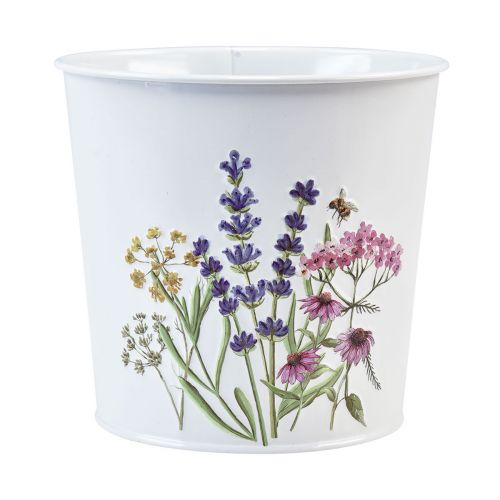 Artikel Plantenpot, bloempot metaalplaat plantenbak Ø15cm H14cm