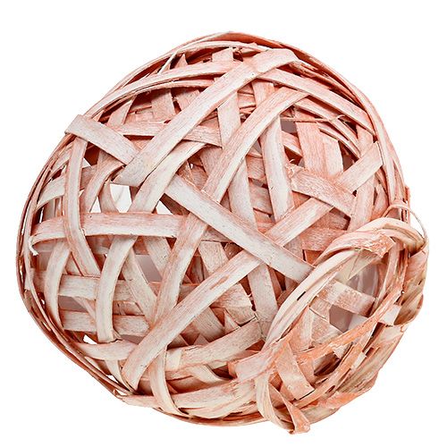 Floristik24 Bloempot gemaakt van chip Ø15cm H14cm oranje
