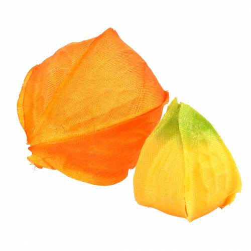 Floristik24 Physalis Oranje Assortiment 22 stuks decoratieve kunstkelken