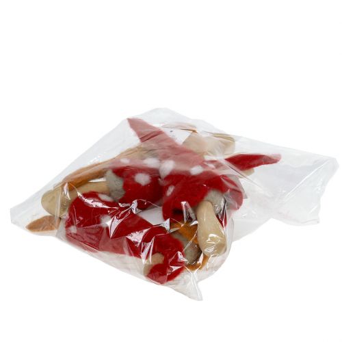 Artikel Decoratieve paddestoelen gemaakt van rood, oranje 6st