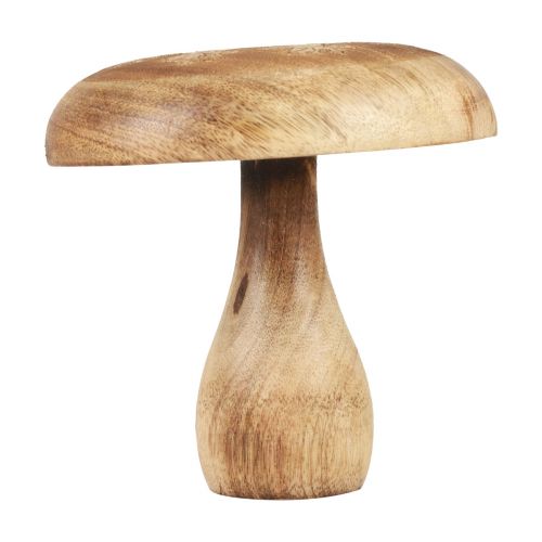 Artikel Houten paddestoeldecoratie paddestoelhoutdecoratie naturel herfstdecoratie Ø15cm H14,5cm