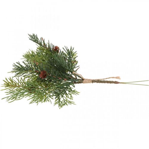 Floristik24 Deco takken Kerst dennentak kunst 31cm 2st