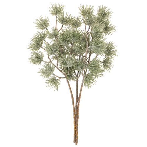 Kunstmatige sparrentak, grote dennentak voor winterdecoratie, 55 cm, 3 stuks | Floristik24.nl