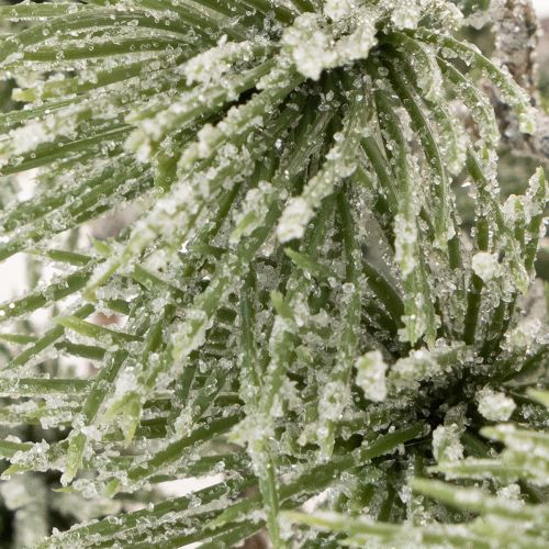 Kunstmatige sparrentak, grote dennentak voor winterdecoratie, 55 cm, 3 stuks | Floristik24.nl