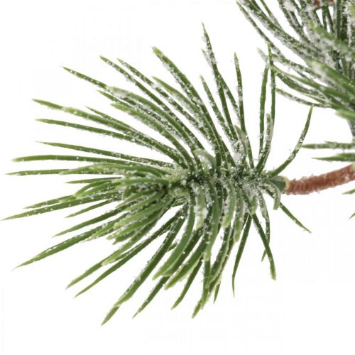 Floristik24 Kersttakken dennen kunsttak gesneeuwd 30cm 6st