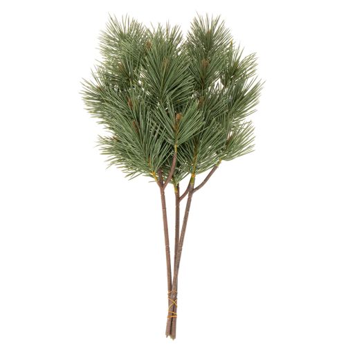 Kunstmatige dennentak als decoratieve sparrentak, 55 cm, 3 stuks | Floristik24.nl