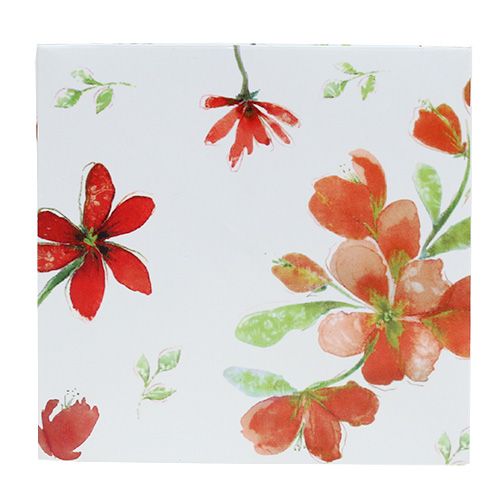 Floristik24 Papieren zak 12cm x 12cm met patroon 8st