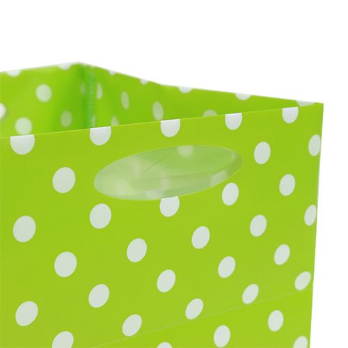 Floristik24 Plastic zak 12cm x 12cm x 12cm groen soort. 12st