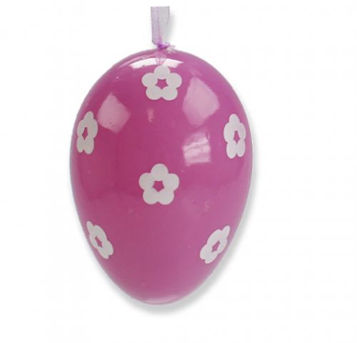 Floristik24 Plastic decoratieve paaseieren om op te hangen 9cm 12st
