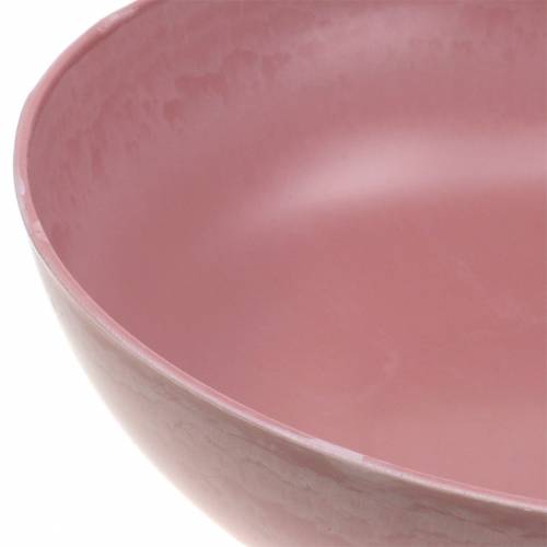 Artikel Decoratieve schaal oudroze Ø30cm H9cm