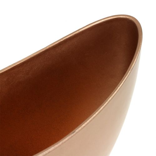 Floristik24 Decoratieve kom koper 20cm x 9cm H12cm 1 stuk