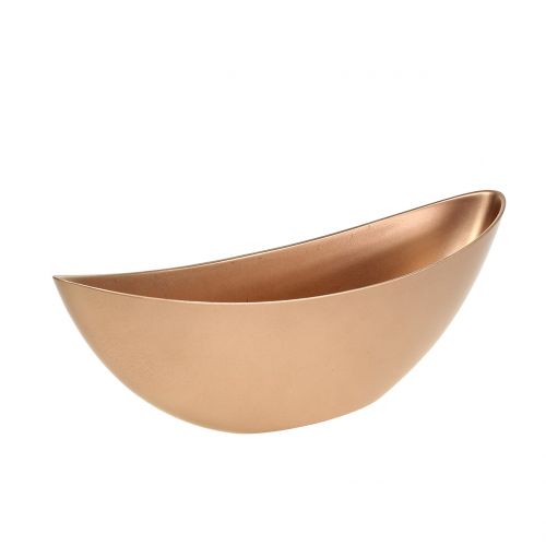 Decoratieve kom koper 39cm x 12cm H13cm 1 stuk