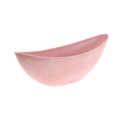 Artikel Decoratieve schaal plantenschaal roze 34cm x 11cm H11cm
