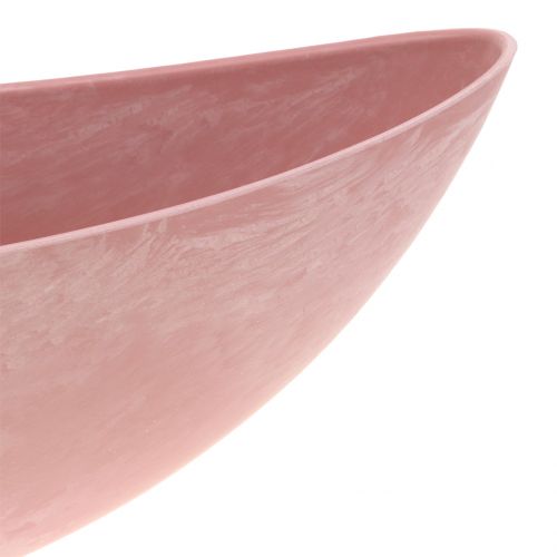 Artikel Decoratieve schaal plantenschaal roze 34cm x 11cm H11cm