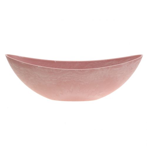 Artikel Decoratieve schaal plantenschaal roze 34cm x 11cm H11cm