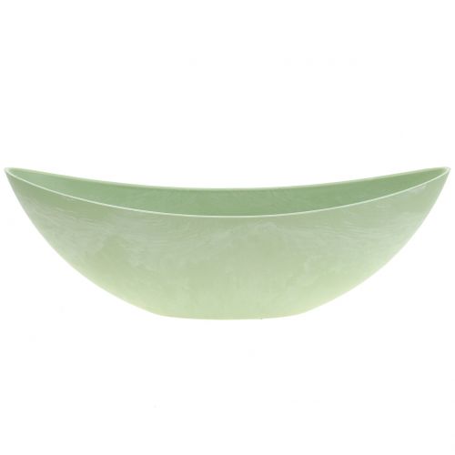 Floristik24 Sierschaal, plantenschaal, pastelgroen 34cm x 11cm H11cm