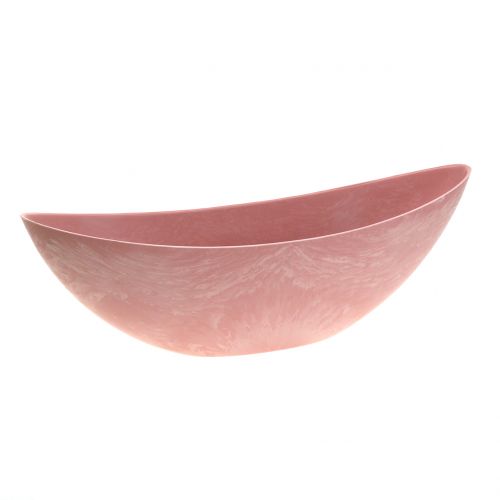 Artikel Decoratieve schaal plantenschaal roze 39cm x 12cm H13cm