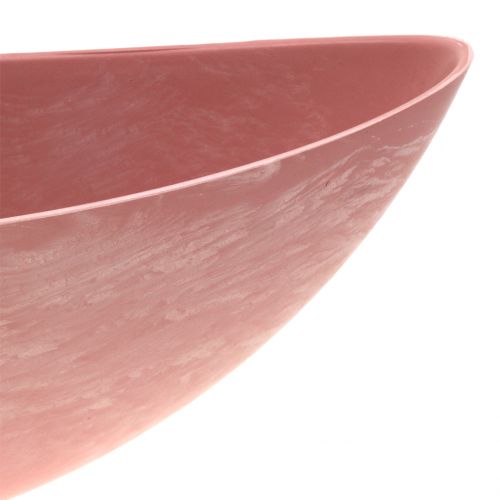 Artikel Decoratieve schaal plantenschaal roze 39cm x 12cm H13cm