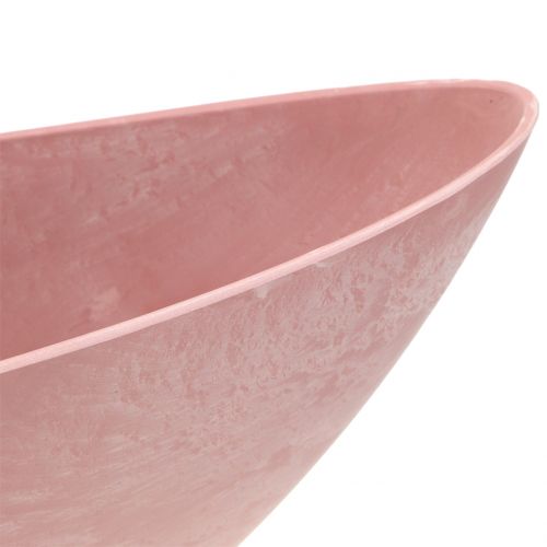 Floristik24 Sierschaal, plantenschaal, roze 55cm x 14,5cm H17cm