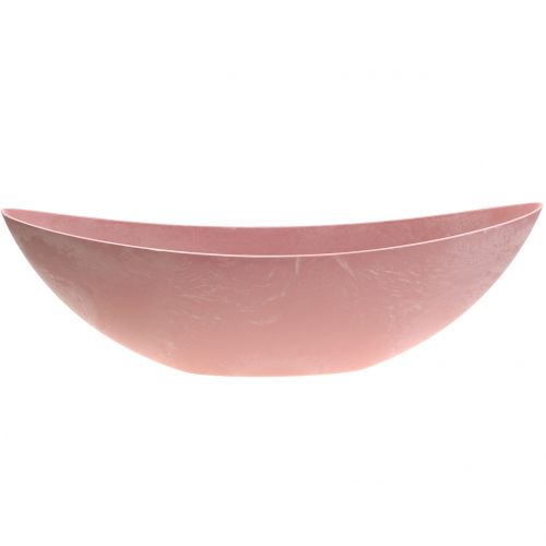 Floristik24 Sierschaal, plantenschaal, roze 55cm x 14,5cm H17cm