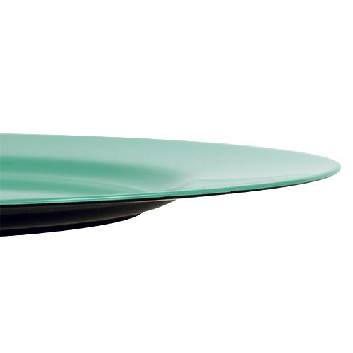 Floristik24 Kunststof bord Ø33cm turkoois