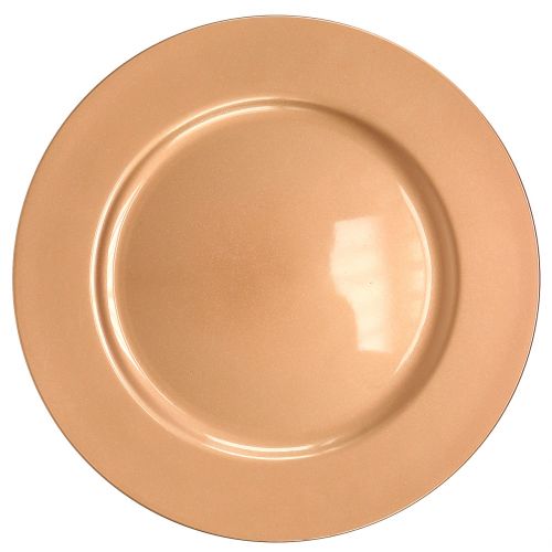 Floristik24 Kunststof bord koper Ø33cm