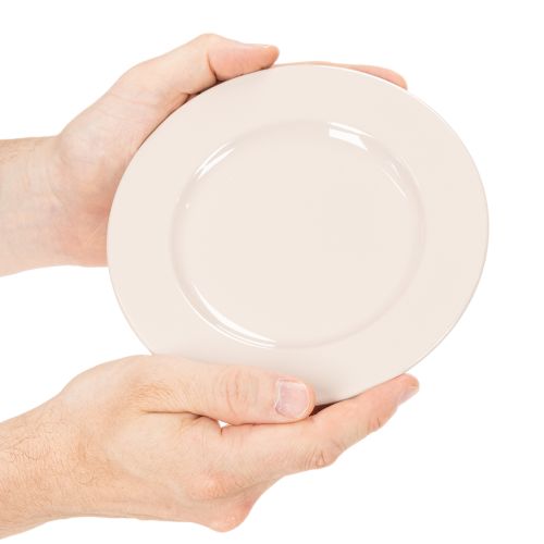 Ronde, eenvoudige bordjes voor decoratie en kleine arrangementen, 17 cm, 6 stuks | Floristik24.nl