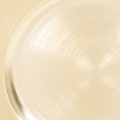 Kleine ronde glanzende decoratieve bordjes, 17 cm, 6 stuks | Floristik24.nl