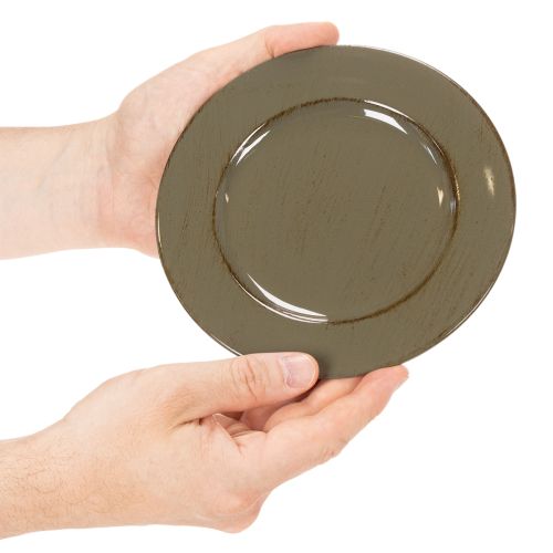 Kleine bordjes voor decoratie of presentatie, 17 cm, 6 stuks | Floristik24.nl