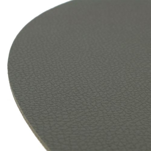 Floristik24 Placemat kunstleer grijs 4st