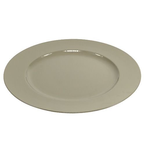 Artikel Onderbord Ø33cm platina grijs