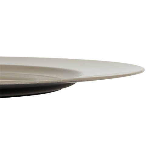 Artikel Onderbord Ø33cm platina grijs