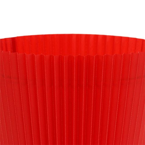 Artikel Geplooide manchetten rood 8,5cm 100 stuks