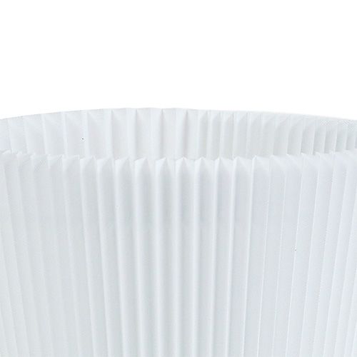 Artikel Geplooide manchetten wit 10,5cm 100 stuks