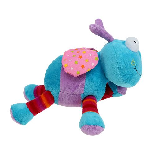 Floristik24 Pluche vlinder 22.5cm blauw