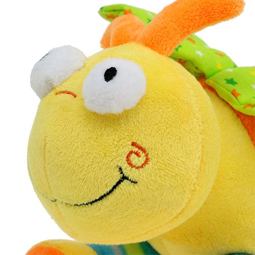 Floristik24 Pluche vlinder 22.5cm geel