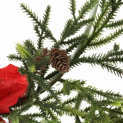 Artikel Sierkrans kerstster en naaldboomtakken kunstmatig Ø30cm