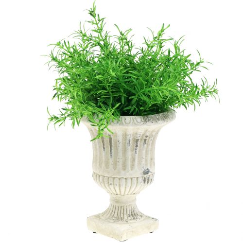 Floristik24 Plantenbeker antiek creme Ø14cm H17cm