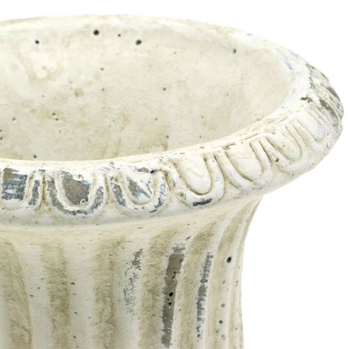 Floristik24 Plantenbeker antiek creme Ø14cm H17cm