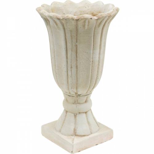 Plantenbak, beker tulp, sierbeker, amfoor voor opplant Ø14.5cm H25.5cm