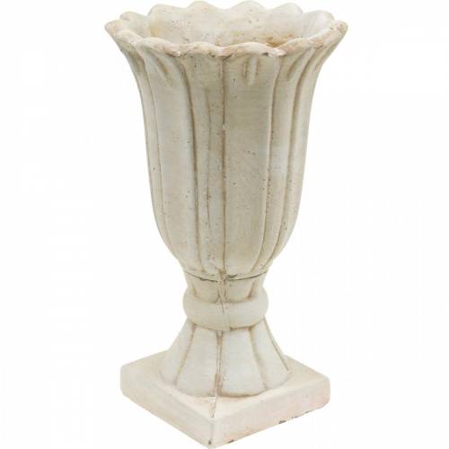 Floristik24 Plantenbak, beker tulp, sierbeker, amfoor voor opplant Ø14.5cm H25.5cm