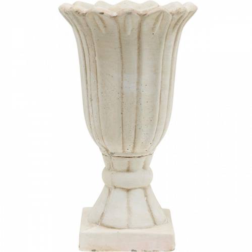 Floristik24 Plantenbak, beker tulp, sierbeker, amfoor voor opplant Ø14.5cm H25.5cm