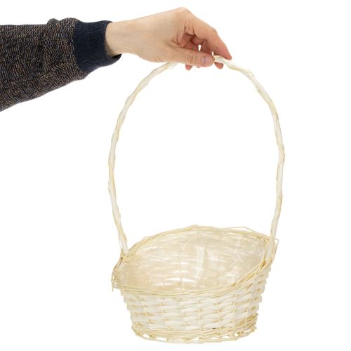 Houten Presentatiemand met Hengsel 27x18x43 cm Natuurlijk Licht | Floristik24.nl