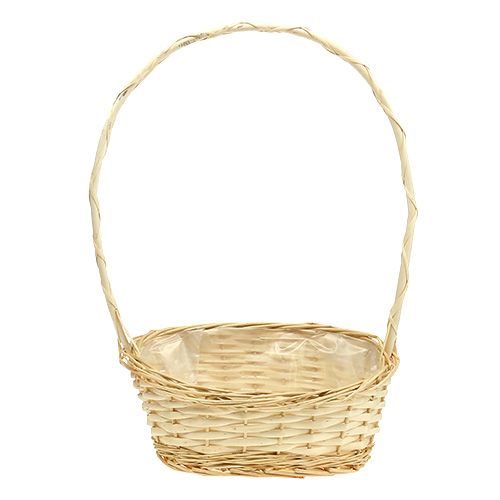 Artikel Geschenkmand 27cm x 18cm H43cm licht