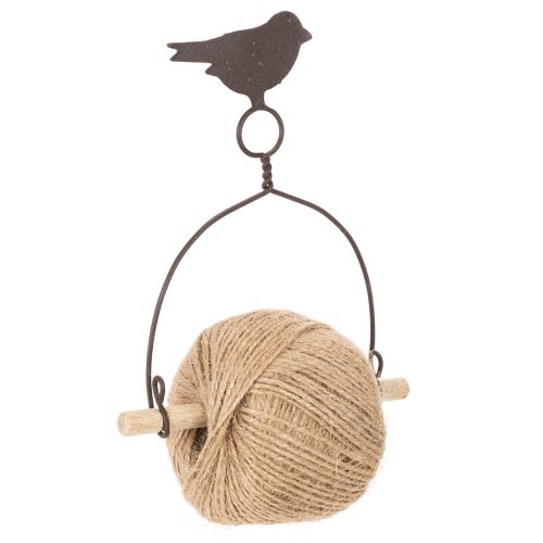 Praktische decoratieve lintenhouder, vogel, shabby chic kopen | Floristik24.nl