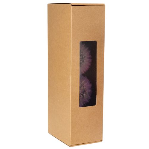 Artikel Paardenbloemdecoratie, gedroogde bloem, gestabiliseerd en geverfd, verfijnd, duurzaam, 12 cm, 4 stuks