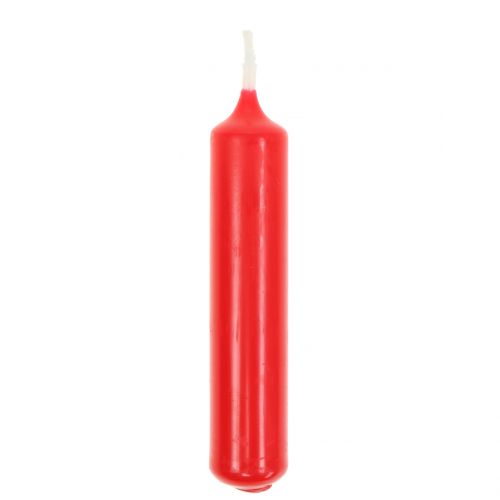 Piramidekaarsen rood 24 st