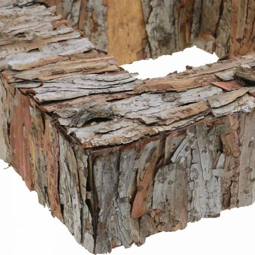 Floristik24 Deco boomschors vierkant open pijnboomschors 30×30cm