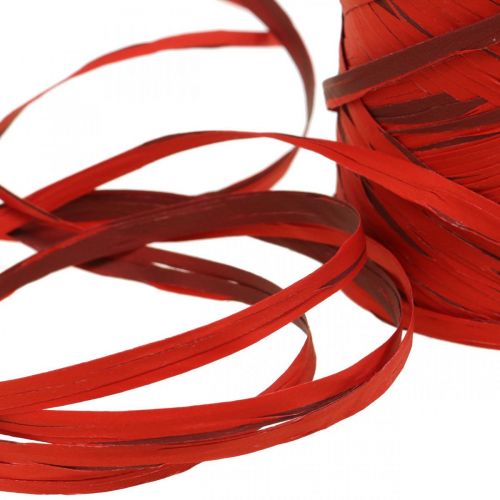 Raffia lint rood bordeaux cadeaulint raffia lint deco lint 200m